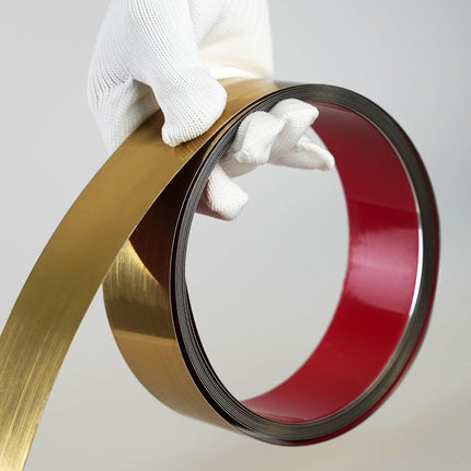 Hungbak Peel and Stick Metal Trim, Flexible Stainl