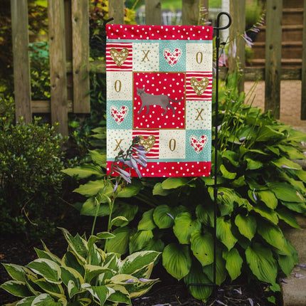 Caroline's Treasures CK5706GF Siamese Traditional #1 Cat Love Flag Garden Size, Small, Multicolor