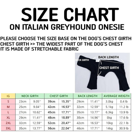 D Doggy Star Italian Greyhound Clothes High-Strech Sleeveless Onesie for Styling (S,Coordi Otameal)