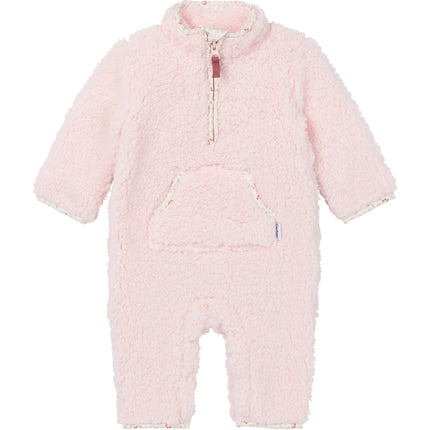 Gerber Unisex Baby Baby Unisex Fleece Romper, Pink