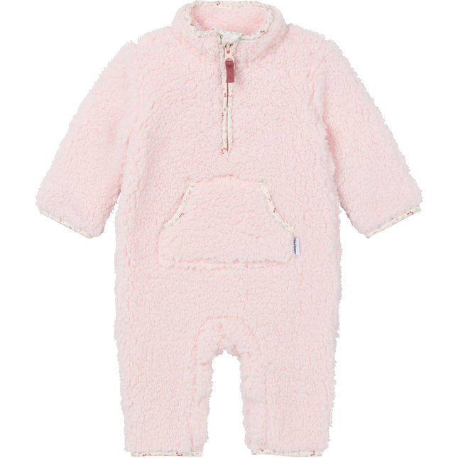 Gerber Unisex Baby Baby Unisex Fleece Romper, Pink