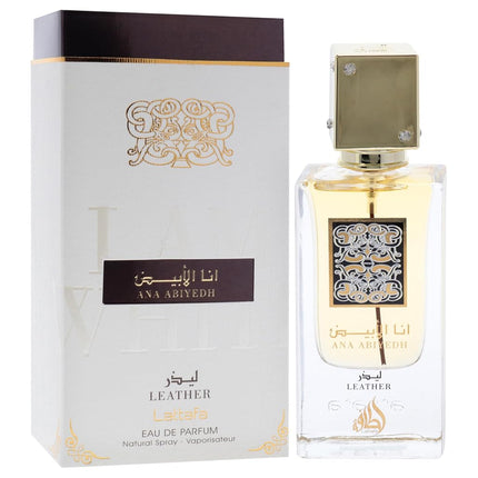 Lattafa Ana Abiyedh Leather(U) 60Ml Edp