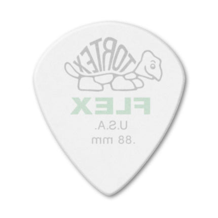 JIM DUNLOP 466R.88 Tortex Flex Jazz III XL .88mm Guitar Pick - 72 Pack