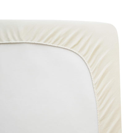 American Baby Company Funda de colchón ajustada acolchada impermeable natural para corralito Pack and Play, tamaño moisés, hecha con algodón orgánico - Sin vinilo