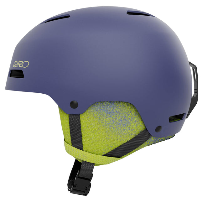 Giro Crue Kids Snow Helmet, Matte Blue, Size S (52