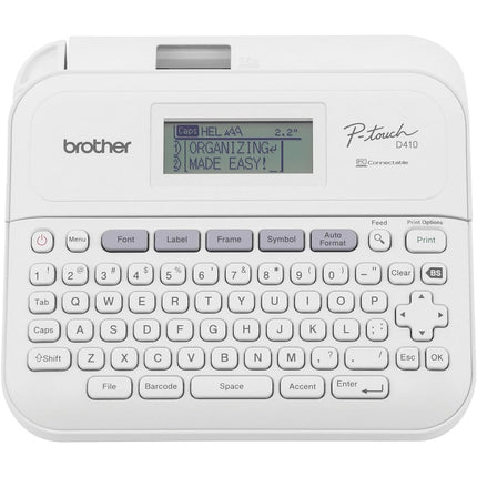 BROTHER P-Touch PT-D410 Home/Office Advanced Label Maker | Connect via USB to Create and Print on TZe Label Tapes up to ~3/4 inch