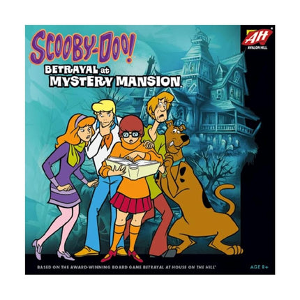 Avalon Hill Scooby Doo in Betrayal at Mystery Mansion | Official Scooby Doo + Betrayal at House on The Hill Board Game | Ages 8+ Black