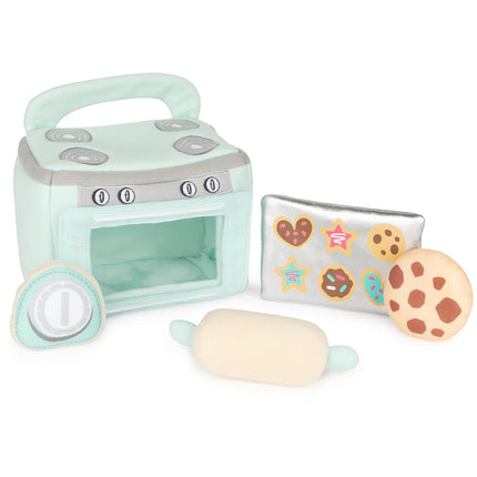 GUND Baby My First Baking Plush Playset with Sounds, Rattle, Squeaks and Crinkles, Ultra Soft Plush Sensory Toy for Babies and Newborns