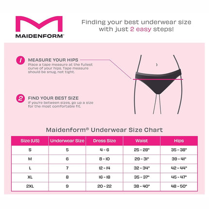 Culotte boyshort en microfibre et dentelle Maidenform pour femme, One Fab Fit, paquet de 3, Evening Blush/Sandshell Dot Print/Sandshell, XXL