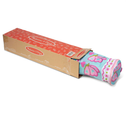 Melissa & Doug Chaise de camping papillon Cutie Pie (emballage sans frustration), rose