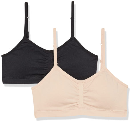 Maidenform Big Girl Seamless Ruched Crop Bralette,