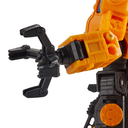 Transformers Toys Generations War for Cybertron: Earthrise Voyager WFC-E10 Autobot Grapple Action Figure � Children Aged 8 and Up, 17.5-cm