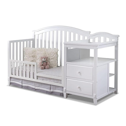Sorelle Furniture Toddler Rails and Full-Size Bed Adult Rails, Sorelle Wood Bed Rail & Crib Conversion Kit, Converts Sorelle Furniture Crib to Toddler Bed and Full-Size Bed, # 148 - White