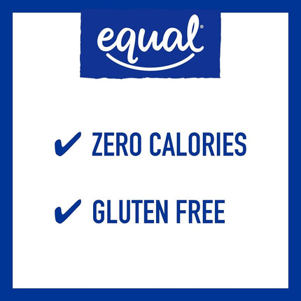 EQUAL 0 Calorie Sweetener, Sugar Substitute, Zero Calorie Sugar Alternative Sweetener Packets, Sugar Alternative, 800 Count