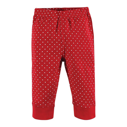 Pantalones y leggings de algodón Hudson Baby para bebé niña, diseño de flor de Pascua, 12-18 meses