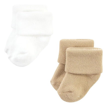 Hudson Baby Chaussettes riches en coton pour nouveau-né unisexe et chaussettes en éponge, motif guépard rose, 0-6 mois