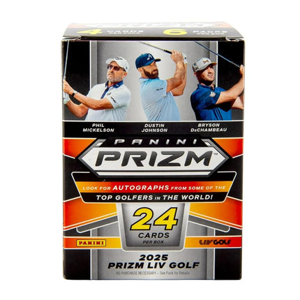 2025 Panini Prizm LIV Golf Blaster Box – Official 