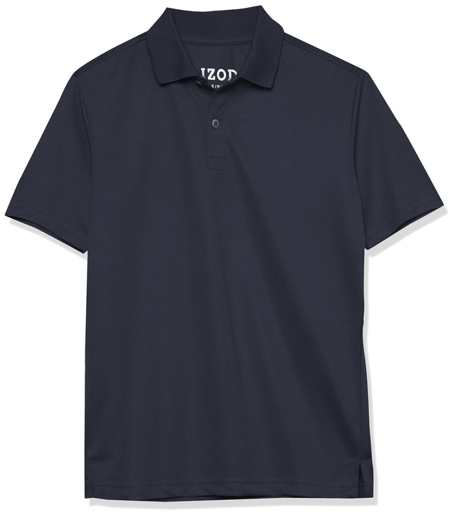 IZOD Boys' School Uniform Short Sleeve Polo Shirt,