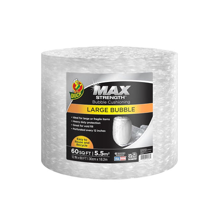 Duck Max Strength Bubble Cushioning Wrap for Movin