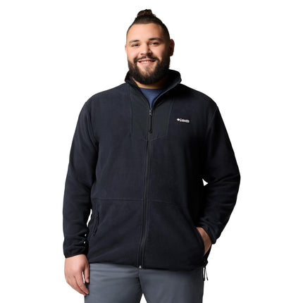 Columbia Men's Sequoia Grove Full Zip Fleece, Full Zip Fleece Jacket, Black, Medium