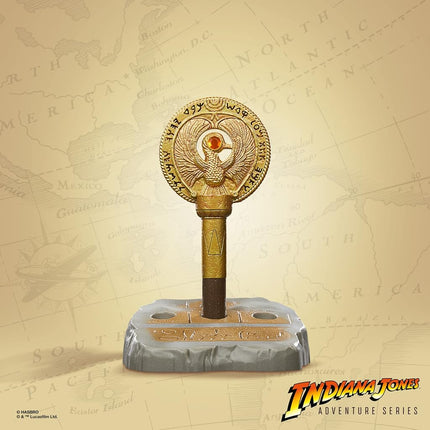 Hasbro Indiana Jones and the Raiders of Lost Ark Adventure Series Staff Ra Headpiece, Light FX, Costume, F8033, Multicolor