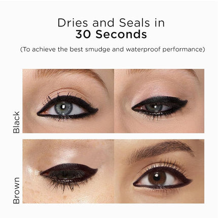 Lord & Berry SMUDGEPROOF Eye Liner - Soft & Creamy VEGAN Formula, Long Lasting Morning to Night Waterproof Eyeliner Pencil, Easy to Use Eye Makeup - Black Eyeliner