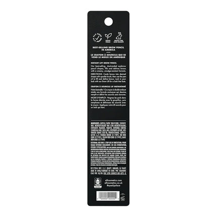 e.l.f. Brow Pencil, Deep Brown,