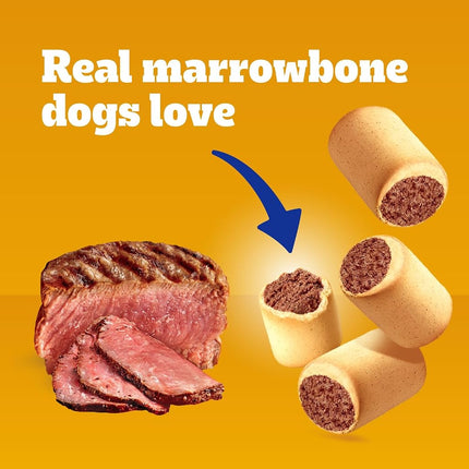 Pedigree MARROBONE Real Beef Flavor Snacks for Dogs 6 lbs.