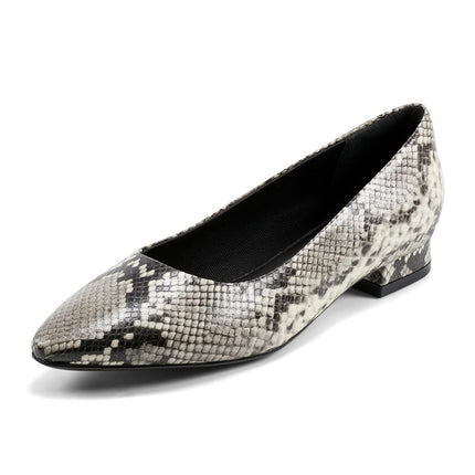 Rockport Women's Tessa Ballet Flat, Black Multi, 9