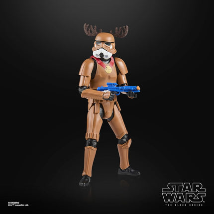Star Wars The Black Series Stormtrooper (Christmas Edition), Premium Collectible 15-cm Action Figure