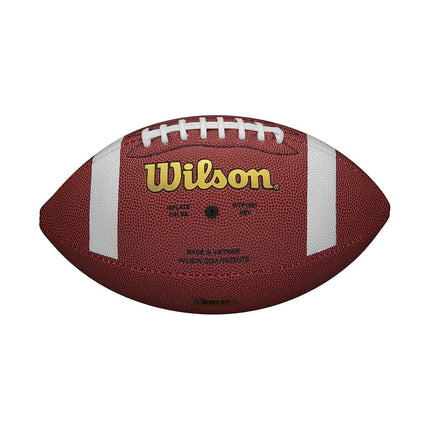 Balón de fútbol americano de material compuesto Wilson NCAA para jóvenes