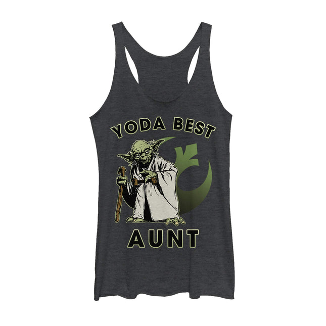 Fifth Sun Women's Star Wars Yoda Best Aunt Racerba
