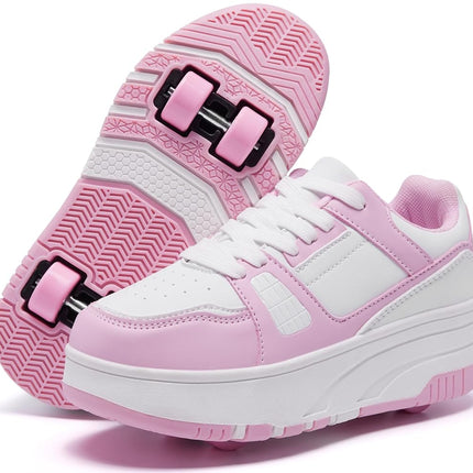 ANEFUN Roller Skate Shoes for Kids Girls Boys Deta