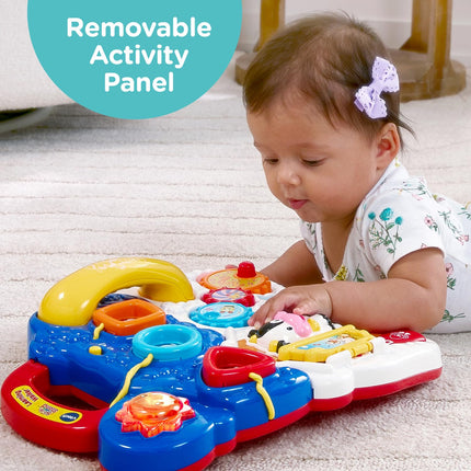 Andador de aprendizaje VTech Sit-To-Stand (embalaje sin frustraciones), azul