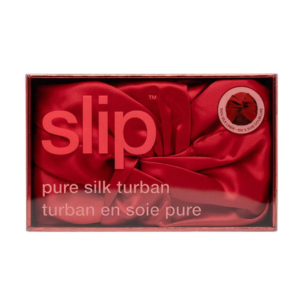 SLIP Pure Silk Bonnet, Scarlet - 100% Mulberry Silk | Made with SlipSilk™