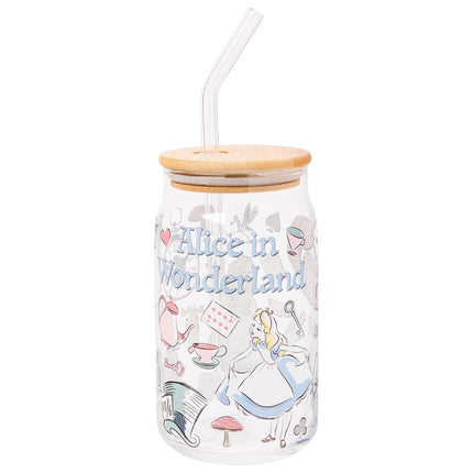 Silver Buffalo Disney Alice in Wonderland Glass Ma