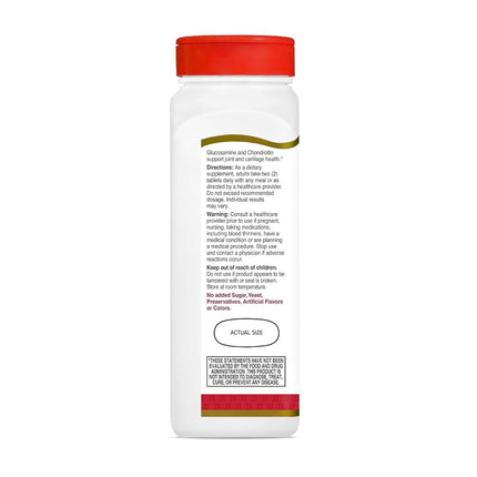 21st Century Glucosamine Chondroitin 750/600mg - Triple Strength, Tablets, 150 Count