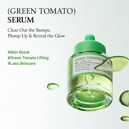 FULLY Green Tomato Serum 30ml, Pore Tightening 67% Green Tomato Extract
