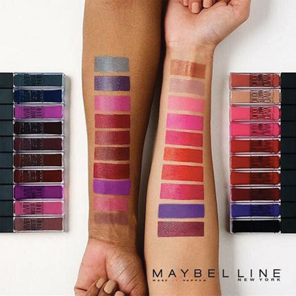 Maybelline New York Color Sensational Vivid Matte Liquid Lipstick, Orange Shot, 0.26 fl. oz.