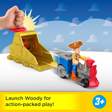 Fisher-Price Imaginext Toy Story Launcher with Buzz Lightyear Figure & Vehicle