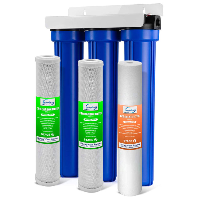 iSpring Whole House Water Filter System, Highly Re