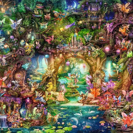 Ravensburger - The Hidden World of Fairies 4000 Pieces Puzzle
