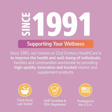 21st Century Super Collagen Plus Vitamin C Supplements, 180 Count