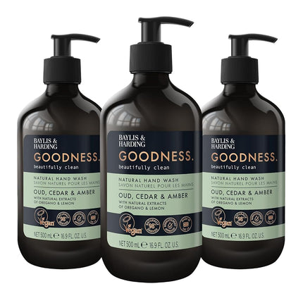 Baylis & Harding Goodness Oud, Cedar & Amber Natur