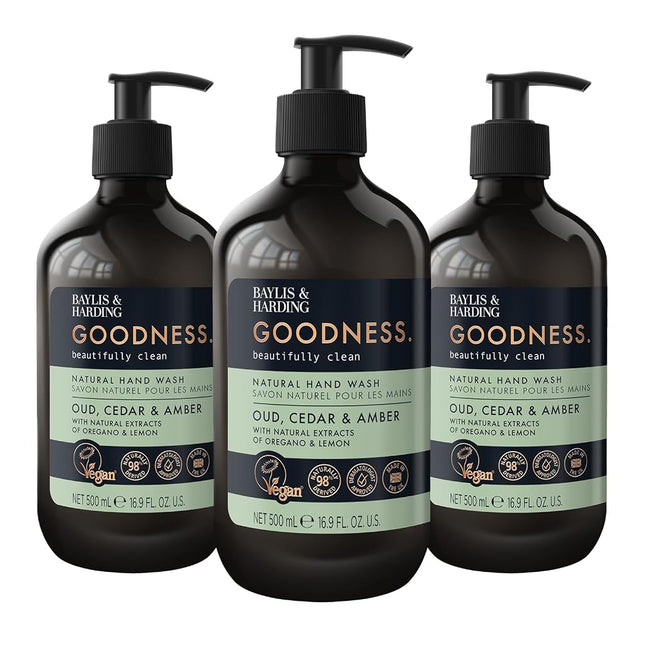 Baylis & Harding Goodness Oud, Cedar & Amber Natur