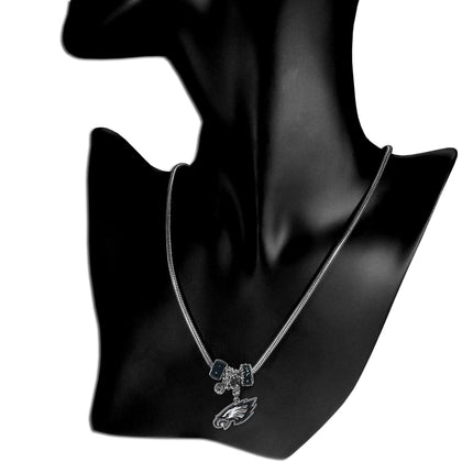 Siskiyou Sports NFL Philadelphia Eagles Euro Bead Necklace, 18-Inch