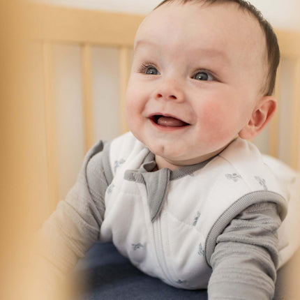 Manta de bebé de Burt's Bees Baby Beekeeper, 100% algodón orgánico unisex, para niña o niño, saco de transición - Peso ligero 0.5 TOG o peso medio 1.5 TOG - Ropa de dormir esencial para recién nacidos