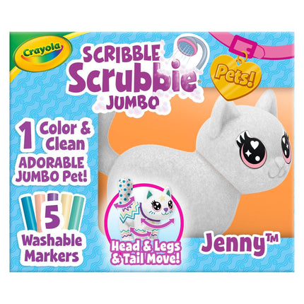 Crayola Scribble Scrubbie Jumbo (6 inch), Posable 