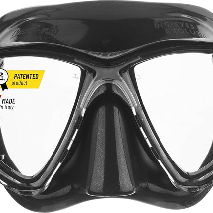 Cressi Big Eyes Evolution Snorkel Mask - Adult Sno