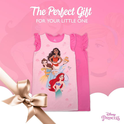 Disney Encanto Girls Nightdress Pack of 6, princess party, 6